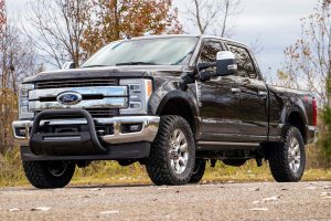 Ford F-250 Super Duty LED Bull Bar - Rough Country - Single-Row 20-inch Black-Series - Black - '17-'22